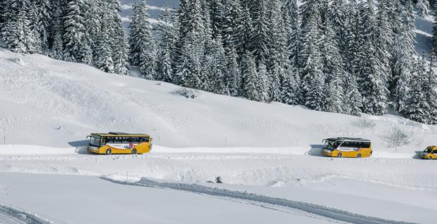 Winter hiking in Grindelwald